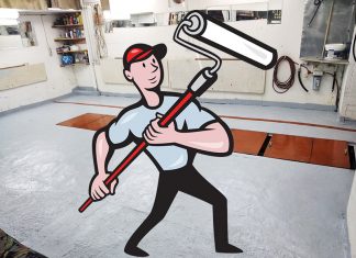 Способы избавиться от пыли на бетонном полу в гараже